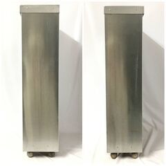 🔷🔶🔷ut7/89 中古 業務用 3段 ステンレス棚 850×450×210mm・厨房機器 飲食店 キッチン 戸棚 収納 棚 ラック〇🔷🔶🔷の画像