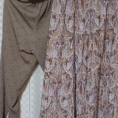 レディースワイドパンツ5点の画像