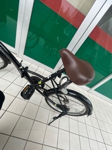 ☆早い者勝ち☆折りたたみ自転車　ライト付き