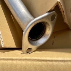 【新車外し】60ハリアー　純正マフラー　0011の画像
