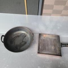 だし巻き鍋、天ぷら鍋の画像