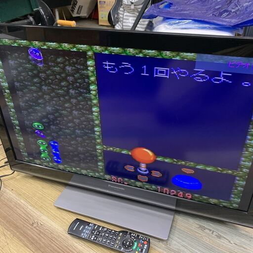 動作品 Panasonic パナソニック VIERA 32V型液晶テレビ TH-L32X3 リモコン付き 2011年製 ビエラ