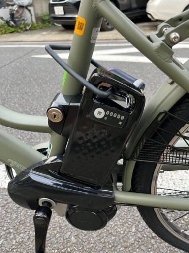 電動アシスト自転車　パナソニック　ティモS マットオリーブ