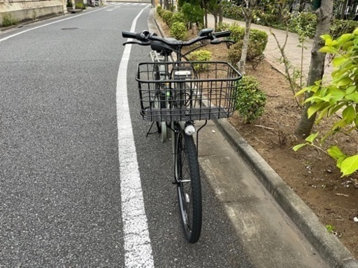 電動アシスト自転車　パナソニック　ティモS マットオリーブ