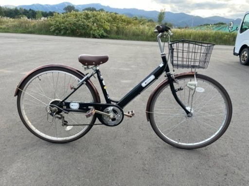 26インチ 自転車 大人用 6速切替 中古