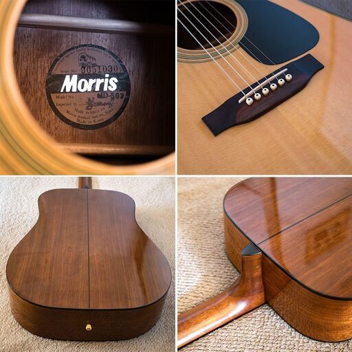 ↘MORRIS MD-502 極美品 1990年製 新品ケース付属 (MARO'S