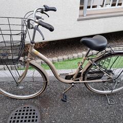 お話中【あさひ自転車　3段変速】シティサイクル26インチ　☆点検済み☆