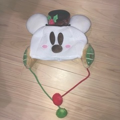 ミッキー　クリスマス　帽子
