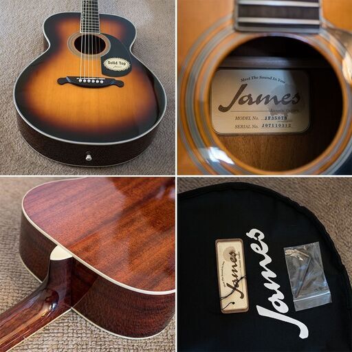 James JF350 2007年製未使用品 ハードケース可
