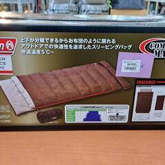Coleman　スリーピングバッグ　未開封品　寝袋　シュラフ　早...