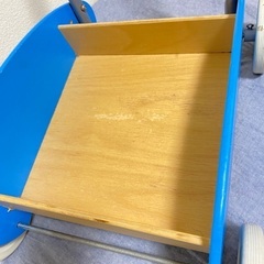 IKEA 手押し車　ブルー　カート　ライトブルー　Mulaの画像