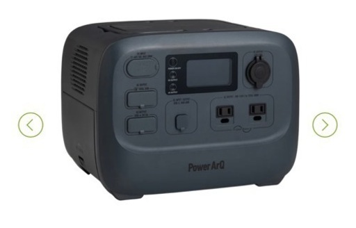PowerArQ 3 ポータブル電源 555Wh