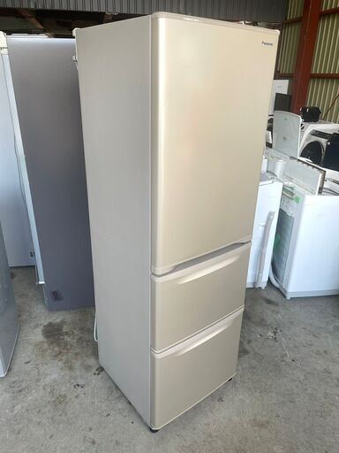3ヶ月保証付き★冷凍冷蔵庫★2022年★Panasonic★NR-C373C-N★365L★R-19