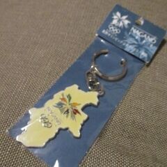 1998年長野五輪公式キーホルダー　実家の整理しています！の画像