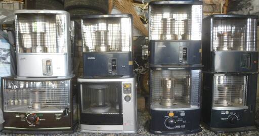 灯油ストーブ石油ストーブ1台2000円、7台一括10000円