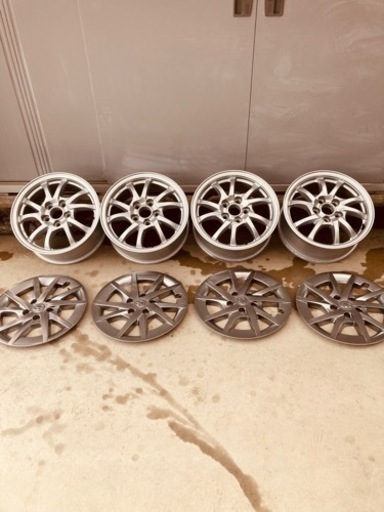 ★★プリウスα★純正アルミホイール★キャップ付き★