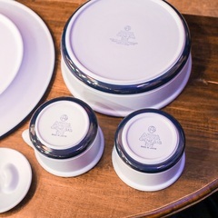 【武蔵小山店】【在庫複数/未使用品】 "ARITA GENESIS" 5P Complete Set STONE WEAR ストーンウエア ストーンウェア 陶器 食器 セット 検）有田 アリタ noritake ノリタケ ストーンウェア レトロ ビンテージ フォークストーンの画像