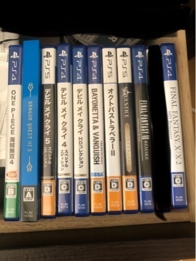 PSソフトまとめて（バラ売りはご相談ください）