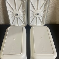 【未使用２個セット】 フレッシュ&セーブ 真空ランチボックス Mサイズの画像