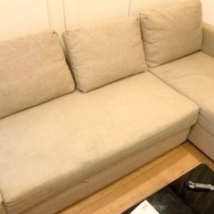 【急募】イケア　ソファーベッド　フリーヘーテン　正規カバー付き　IKEA イケアの画像