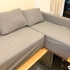 【急募】イケア　ソファーベッド　フリーヘーテン　正規カバー付き　IKEA イケアの画像