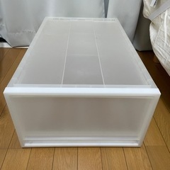 受け渡し予定者決定済み【~10/14】無印良品の収納ボックスを無料で 