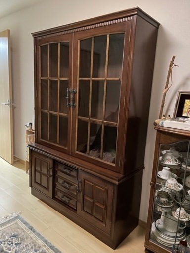 棚　本棚　アンティーク調