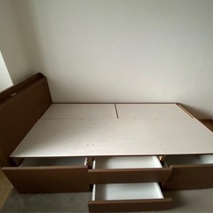 シングルベット（収納式）
