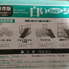白いわんぱくジム　ジャングルジム