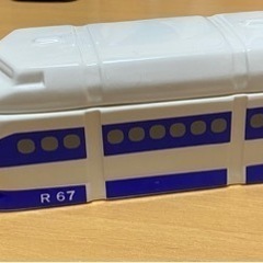 お値下げしました！(≧∀≦)陶器　新幹線の画像