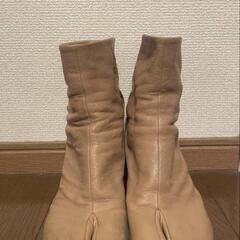 マルジェラ　タビブーツ　38 ベージュ