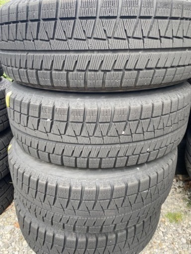 溝アリ ブリヂストン スタッドレス 245/60R16 タイヤ ホイール アルファード等 