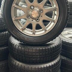 155/65R13❄️GARIT！TOYO製アルミホイール付スタ...