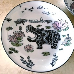 大皿　 2枚セット　　WANYAMA NA MAUAの画像