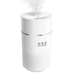 卓上加湿器 大容量360ml USB給電式 小型静音 超音波式 ...