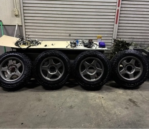 成約済み　ジムニー　JB23  ジオランダー　MTタイヤ　22年製造　185/85R16