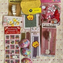 女の子グッズ 文房具 折り紙の画像