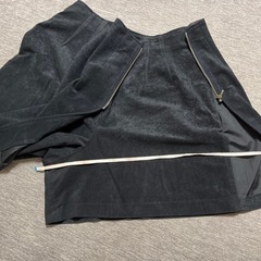 黒ラップキュロット（W80）の画像