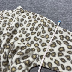 ふわふわヒョウ柄トップス（3L）の画像