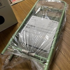 お値下げしました。アイリスオーヤマメッシュメタルメッシュカート