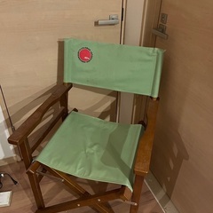 【更値下げ】【中古】2000円 コールマン製ウッドチェア