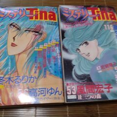 ティナミステリー　少女マンガ雑誌　秋田書店　増刊号5冊の画像