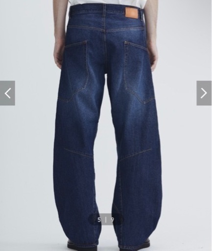 新品 STUDIOUS KOHKI Draped denim pants コッキ デニム