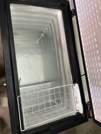 【譲渡先決定】家庭用冷凍庫(deviceSTYLE ) 2021年製　中古品