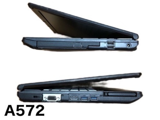 ?富士通Lifebook15.6 572/i5第三世代高性能/メモリ8GB/SSD256gb/Win11pro/ Office2021