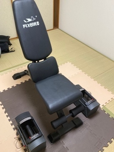 パワーブロック、アジャスタブルベンチセット