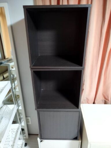 キューブボックス 3個　茶色です