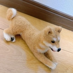 フェルト新品犬の画像
