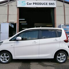 コミコミ43万円！H.28(2016)年 三菱 eKワゴン M e-アシスト 4WD パールホワイト 走行112,000kmの画像