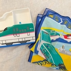 プラレール　お弁当箱　はやぶさ